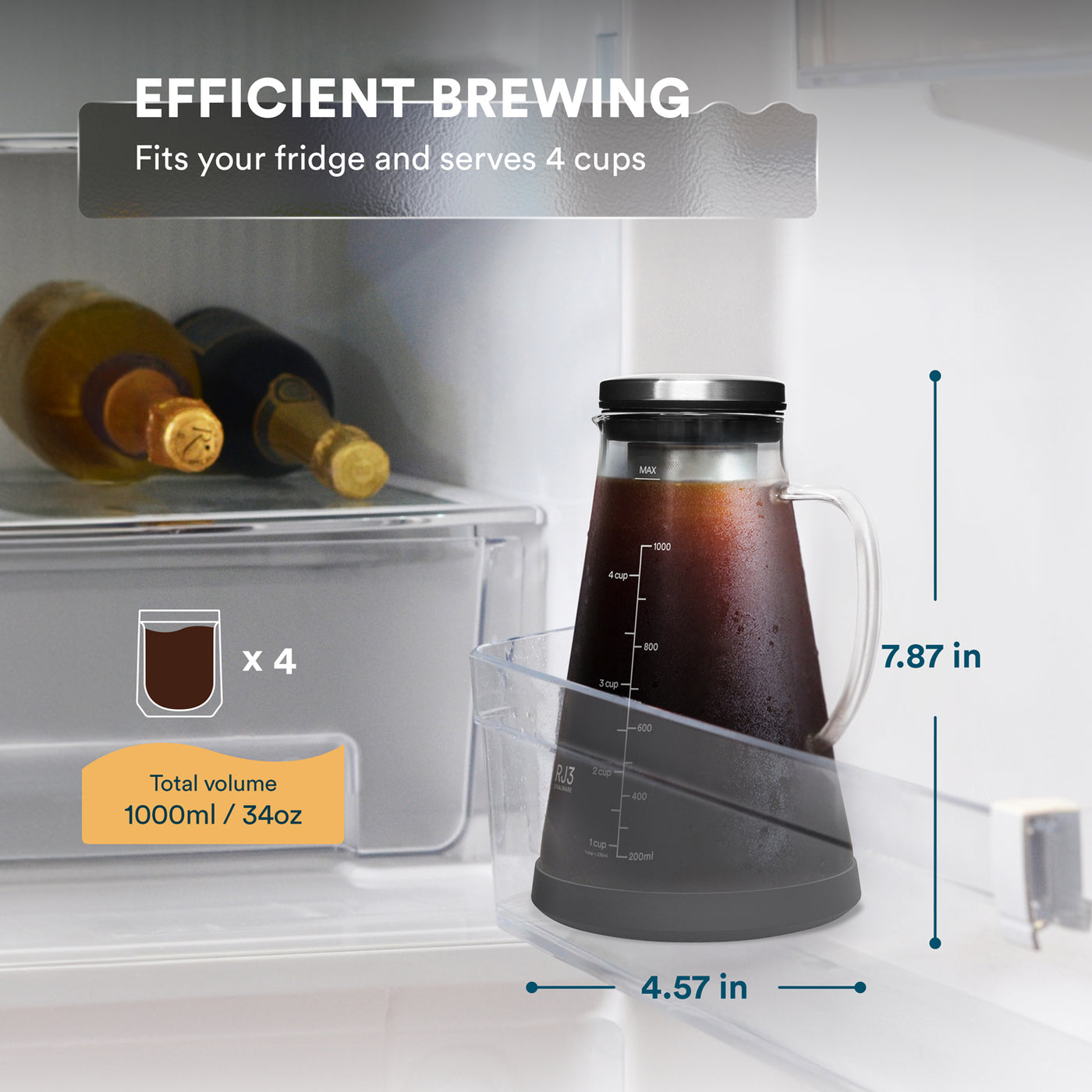 Cold Brew Maker 1.0L 1.5L